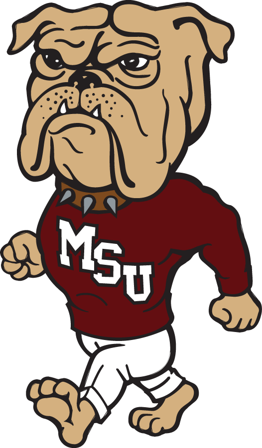 Mississippi State Bulldogs 1986-2008 Mascot Logo v2 iron on transfers for clothing